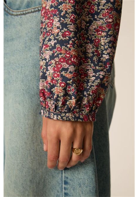 Des Petits Hauts Women's Rainbow Taya Liberty Floral Print Cotton Blouse Des Petits Hauts |  | 1H260442IM331